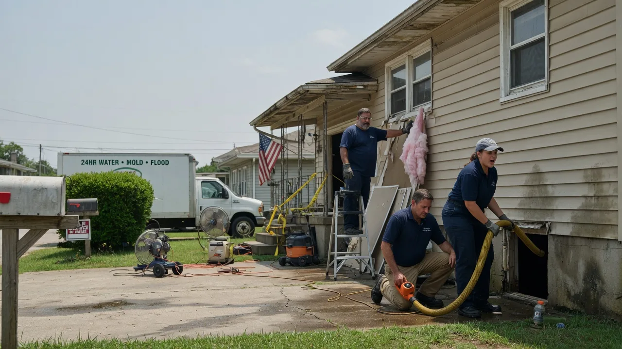 Water Damage Repair in Salina, OK near me